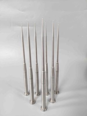 0.005mm Concentricità Pipette Tip Core M340 Acciaio Medical Mold Parts