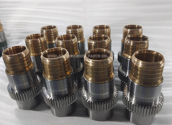 Nuclei di stampo per filettatura in ottone / M2 stampati a iniezione multi-cavità CNC con smusso