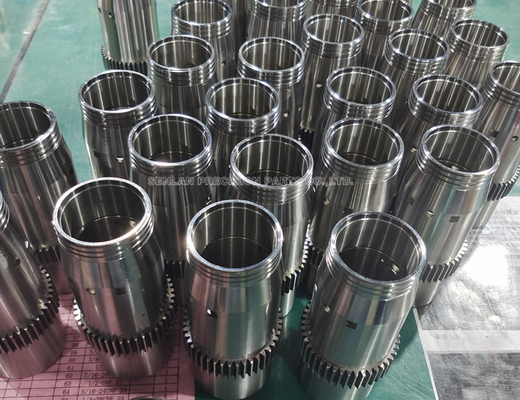 Nuclei di stampo per filettatura in ottone / M2 stampati a iniezione multi-cavità CNC con smusso