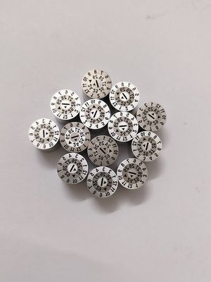 Timbri Data Personalizzati a 3 Livelli - Pin di Marcatura Stampi in Acciaio Inossidabile SUS420