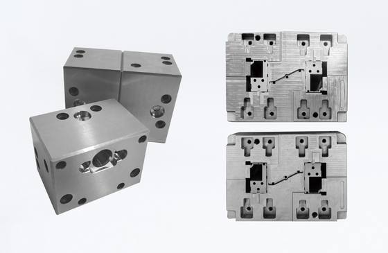 ASSAB Mold Steel Custom Core non standard con precisione di 0,005 mm per stampi di imballaggio