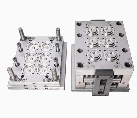 Stampo di iniezione per tappi di bottiglie di plastica con tappi di scatto multi-cavità