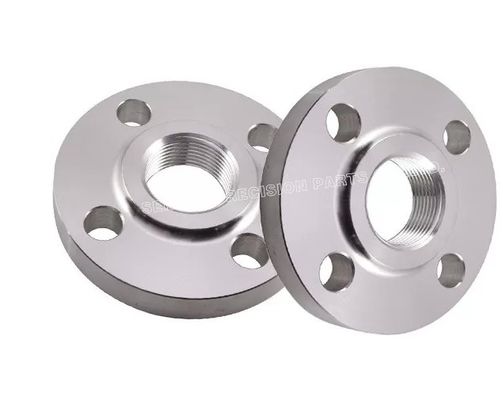 Flange in acciaio inossidabile DIN 316 (1.4401) | Parti lavorate CNC filettate da 150 libbre