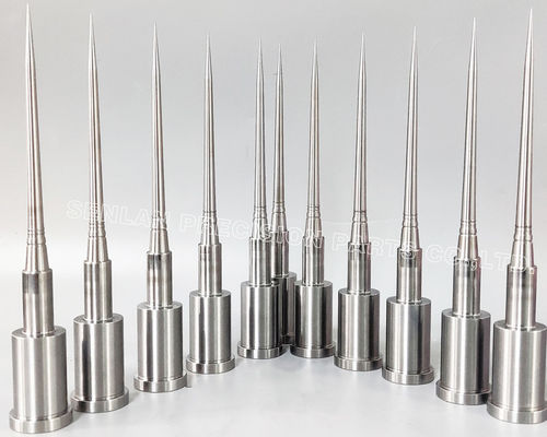 1.2344 (H13) Mould Core Pins. Componenti in acciaio di precisione per iniezioni cosmetiche.