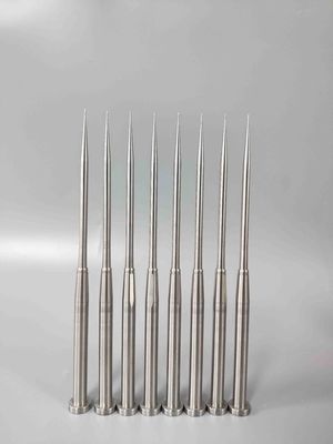 0.005mm Concentricità Pipette Tip Core M340 Acciaio Medical Mold Parts