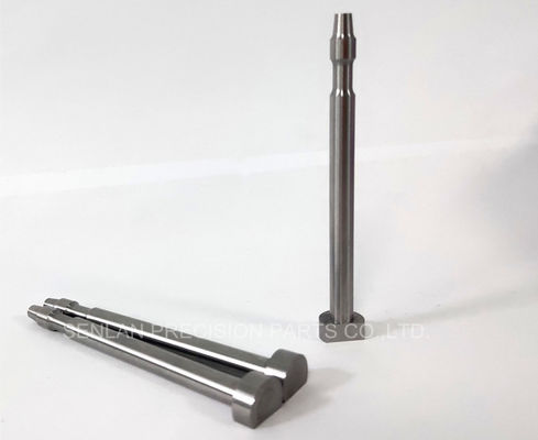 Pini SKD61 a base graduale personalizzati. Pini di ejectore di precisione per matrici progressive.