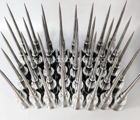 Stavax Steel Core Pins. Componenti EDM di precisione per aghi medici.