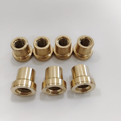 Berillium Copper Preform Thread Cores Inserti precisi di muffe CNC