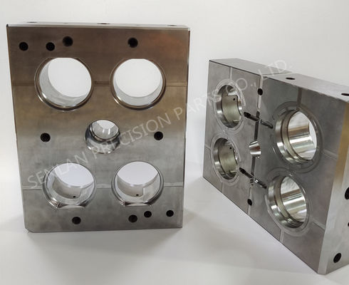 SS420 Blocco di inserimento a cavità in acciaio per lo stampaggio di stampi per iniezione di plastica
