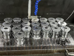 Inserti di muffa, nucleo e slider