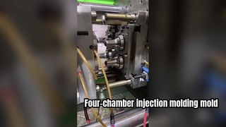 Stampo per stampaggio ad iniezione a quattro camere