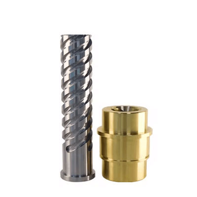Anima di Svitamento e Chiocciole Filettate per Lavorazioni CNC di Precisione Personalizzate con Durezza HRC58-64 e Standard DME/HASCO/MISUMI